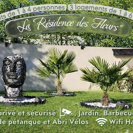 Apartment Des Fleurs - Les Escapades Familiales - 1 A 6 Personnes *